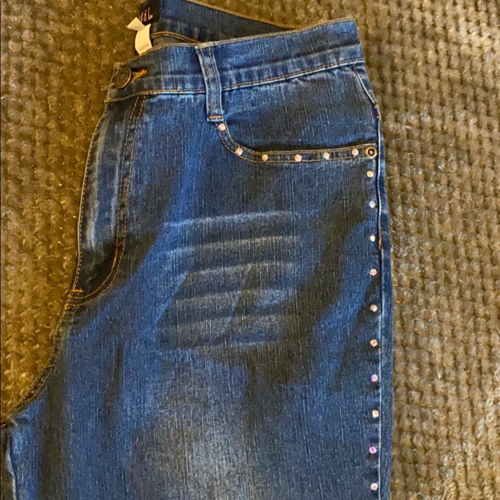 Isabel Rhinestone Jeans - Picture 4 of 8